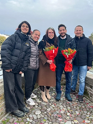 Congratulations Federica and Emad!