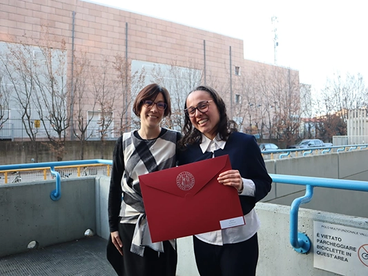 Congratulations to Irene for her Master_s degree!
